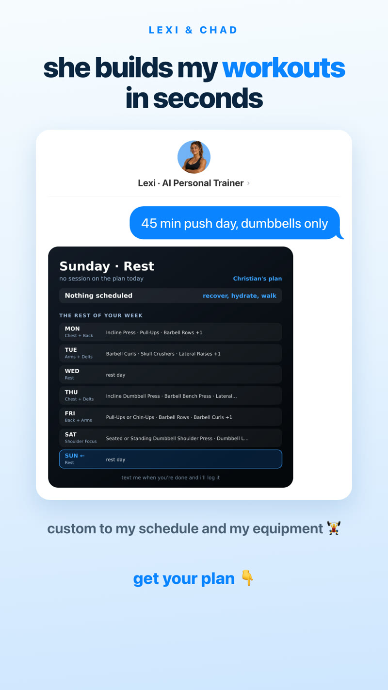 custom workouts